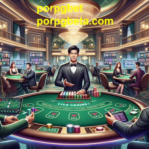 A Experiência do Cassino Ao Vivo no porpgbet: Jogue em Tempo Real!